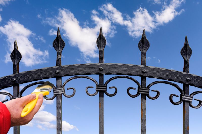 Wrought Iron Fence Washing