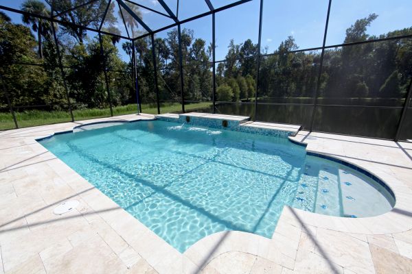 Pool Cage Cleaning in Elkhart