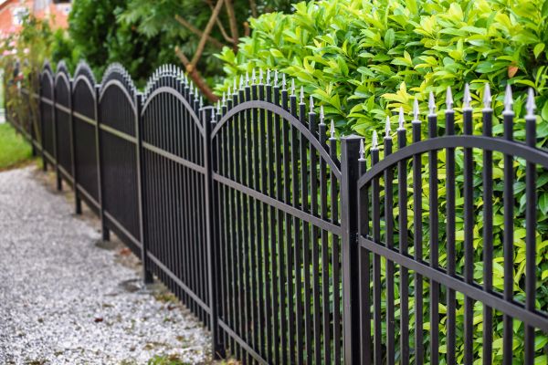 Iron Fence Pressure Washing in Elkhart