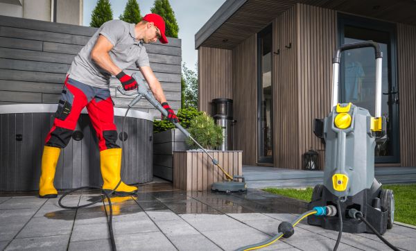 Concrete Patio Washing in Elkhart