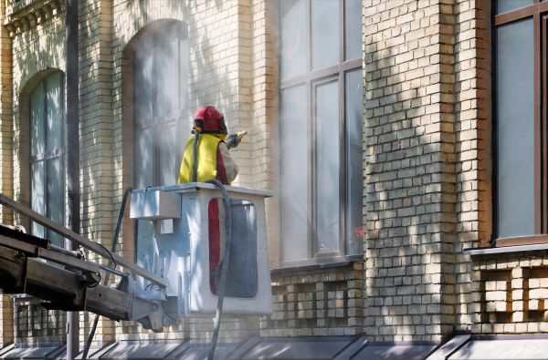 Brick Facade Cleaning in Elkhart