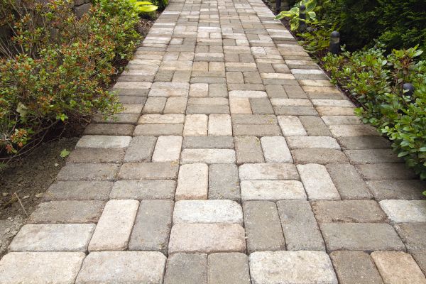 Paver Walkway Cleaning in Elkhart