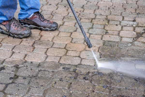 Stone Patio Cleaning in Elkhart